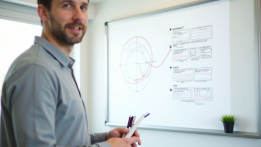 Tableau blanc avec des cycles d'itération et d'amélioration continue des produits